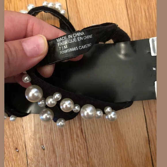 Leith Stunner Embellished Strappy Sandal Slide - Picture 6 of 8